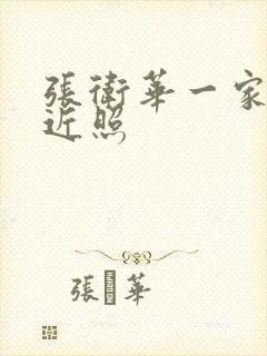 张卫华一家三口近照