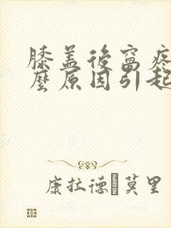 膝盖后窝疼是什么原因引起的