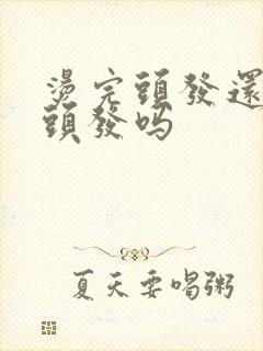 烫完头发还能染头发吗