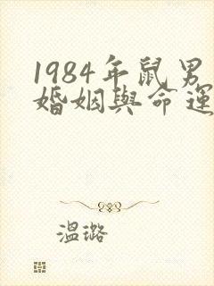 1984年鼠男婚姻与命运