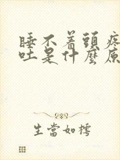 睡不着头疼还想吐是什么原因