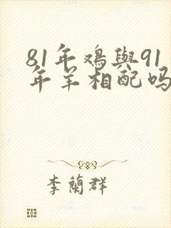 81年鸡与91年羊相配吗封面
