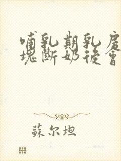 哺乳期乳房有硬块断奶后会消失吗