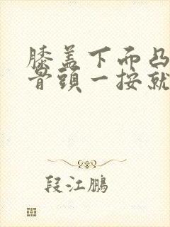 膝盖下面凸起的骨头一按就疼封面