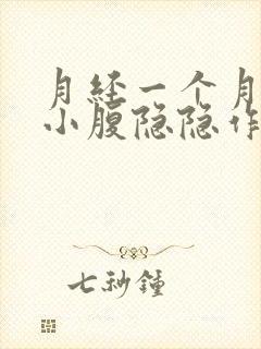 月经一个月没来小腹隐隐作痛封面