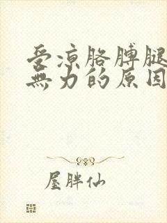 受凉胳膊腿酸软无力的原因