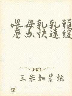 喂母乳乳头痛怎么办快速缓解