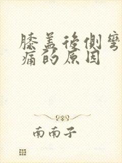 膝盖后侧弯曲疼痛的原因