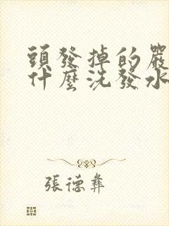 头发掉的严重用什么洗发水比较好封面