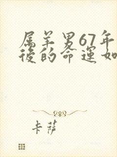 属羊男67年以后的命运如何