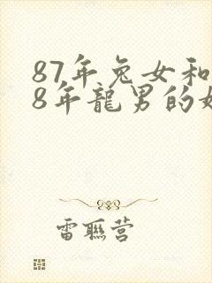 87年兔女和88年龙男的婚姻
