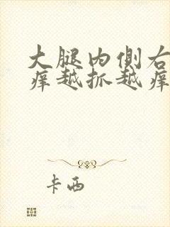 大腿内侧右边痒痒越抓越痒有小红疙瘩