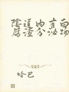 阴道内有白色豆腐渣分泌物是怎么回事