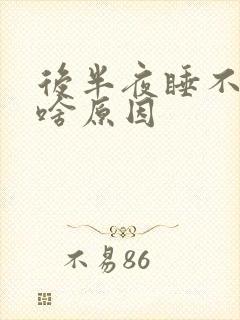 后半夜睡不着觉啥原因