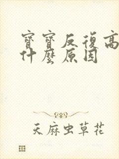 宝宝反复高烧是什么原因