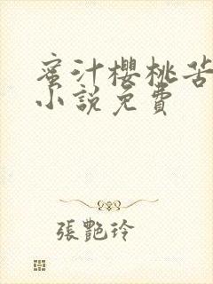 蜜汁樱桃苦咖啡小说免费封面