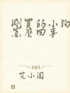 刚买的小狗拉稀怎么回事