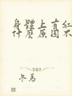 身体上有红点是什么原因不疼不痒