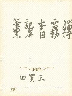 笔记本电脑总是黑屏自动待机怎么取消