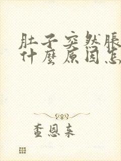 肚子突然胀气是什么原因怎么解决