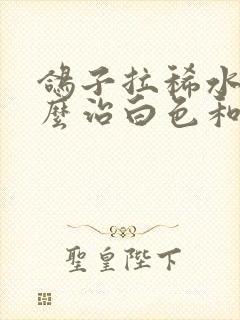 鸽子拉稀水便怎么治白色和绿色