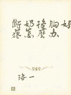 断奶后胸好小干瘪怎么办封面