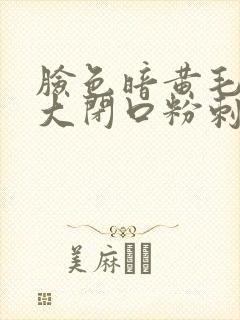 脸色暗黄毛孔粗大闭口粉刺