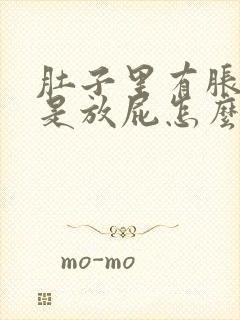 肚子里有胀气老是放屁怎么解决