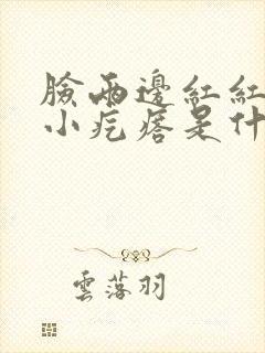 脸两边红红的有小疙瘩是什么原因