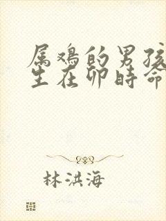 属鸡的男孩并且生在卯时命运封面