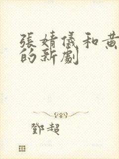 张婧仪和黄景瑜的新剧封面