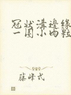 冠状沟边缘长了一圈小肉粒