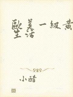 欧美一级黄色性生活封面