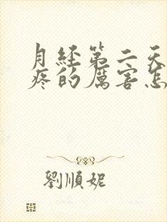 月经第二天肚子疼的厉害怎么办