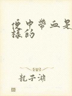 便中带血是什么样的