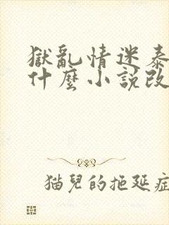 狱乱情迷泰剧是什么小说改编的