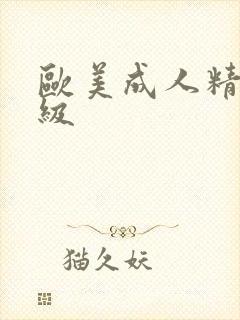 欧美成人精品三级封面