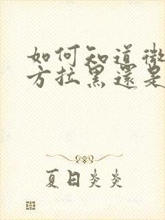 如何知道微信对方拉黑还是删除