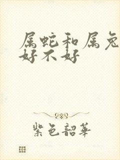 属蛇和属兔婚配好不好