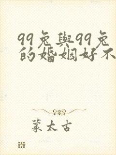 99兔与99兔的婚姻好不好