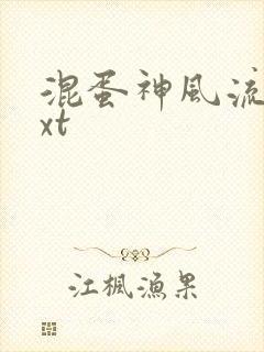 混蛋神风流史txt