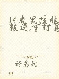 14岁男孩非常叛逆,会打骂母亲封面