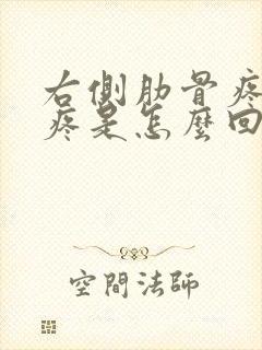 右侧肋骨疼后背疼是怎么回事