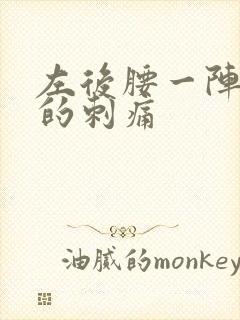 左后腰一阵一阵的刺痛