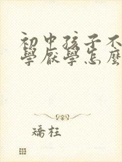 初中孩子不想上学厌学怎么办呢