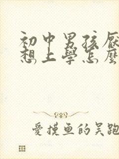 初中男孩厌学不想上学怎么办