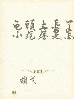 龟头上长了很多小疙瘩是怎么回事