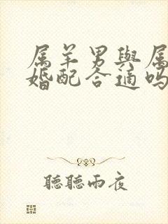 属羊男与属猴女婚配合适吗封面