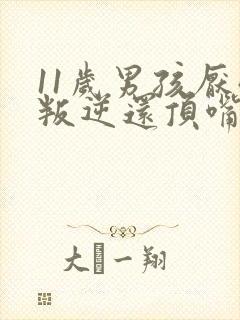 11岁男孩厌学叛逆还顶嘴怎么办封面