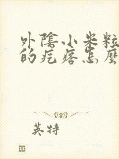 外阴小米粒一样的疙瘩怎么回事